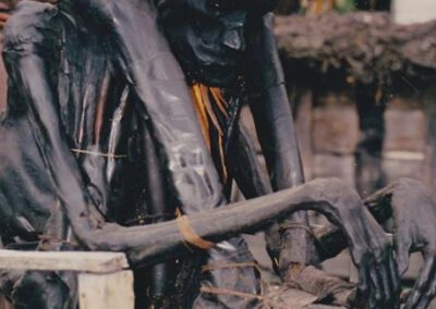 Irian Jaya 1995, Mumie in Akima, ©Privat