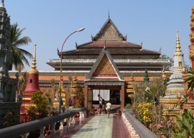 Kambodscha 2013, Sieam Reap, Wat Preak Prom Rath