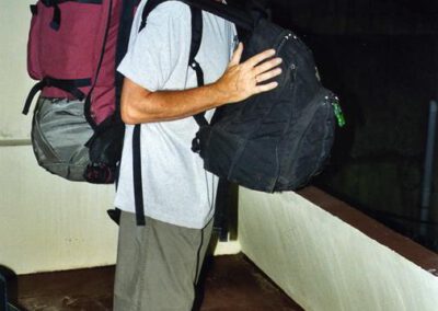 Peter Bammes in Süd-Indien 2004