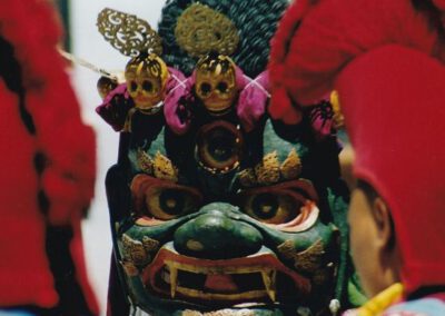 Ladakh 2003, Leh, Maskentänzer