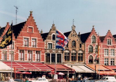 Belgien 1991, Brügge, Grote Markt