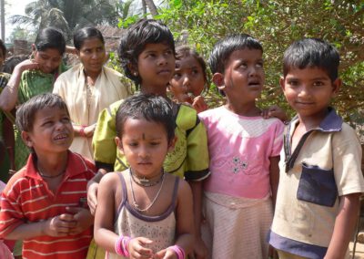 Zentral-Indien 2009, Raghurajpur, Kinder