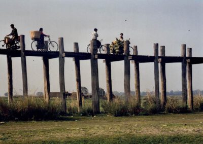 Burma 2001,2002, Amarapura, U Bein Bridge