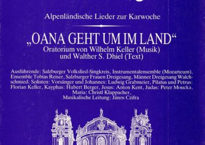 Walther Diehl: "Oana geht um im Land"