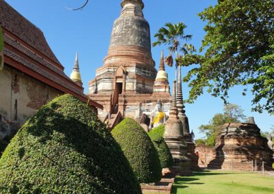Thailand 2019, Ayutthaya, Wat Yai Chaya Mongkol