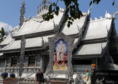 Thailand 2019, Wat Sri Suphan (Silver Temple)